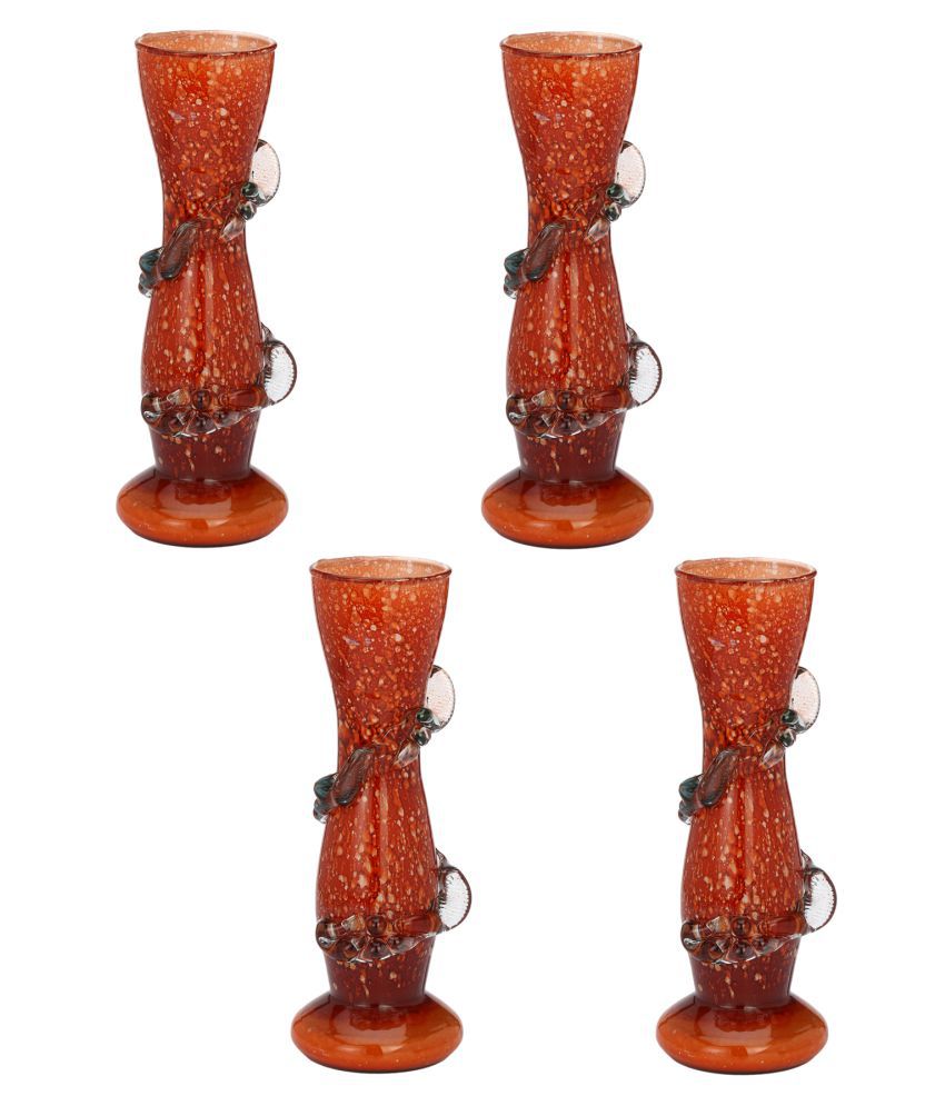     			AFAST Glass Table Vase 22 cms - Pack of 4