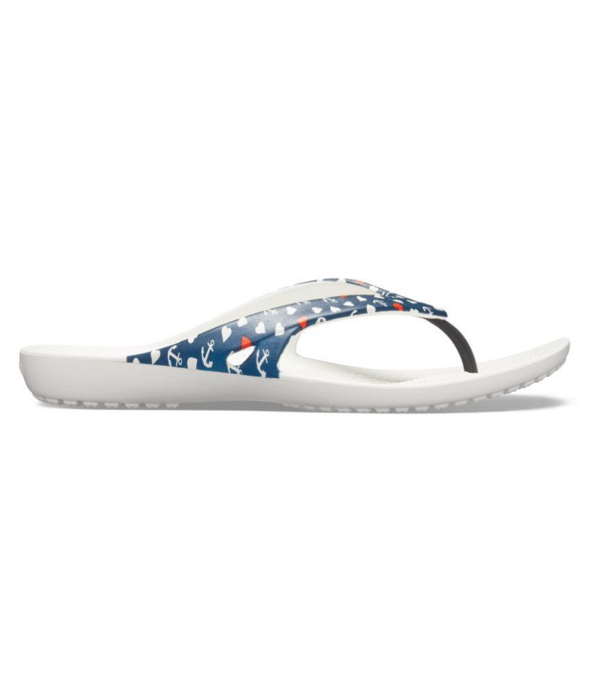 crocs white slippers price
