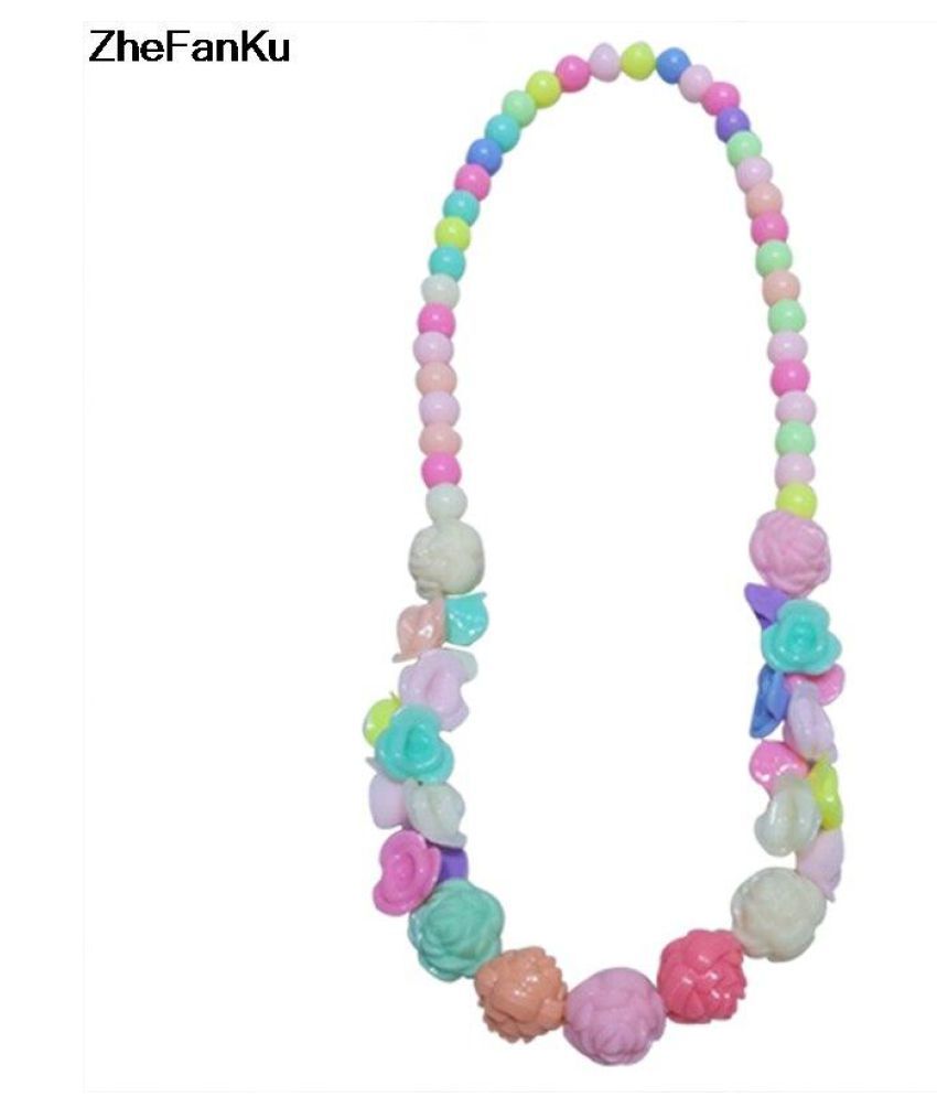 flower necklace for little girl