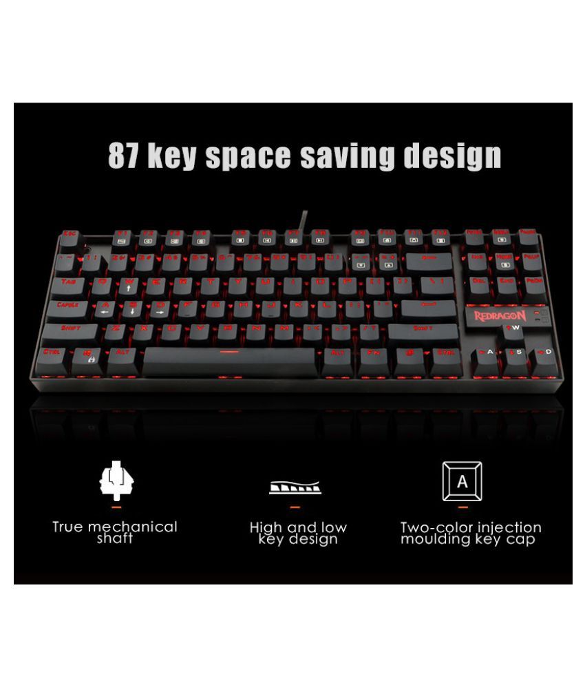 KUMARA K552Key RGB Wired MultiDevice Mechanical Green pomelo Keyboard