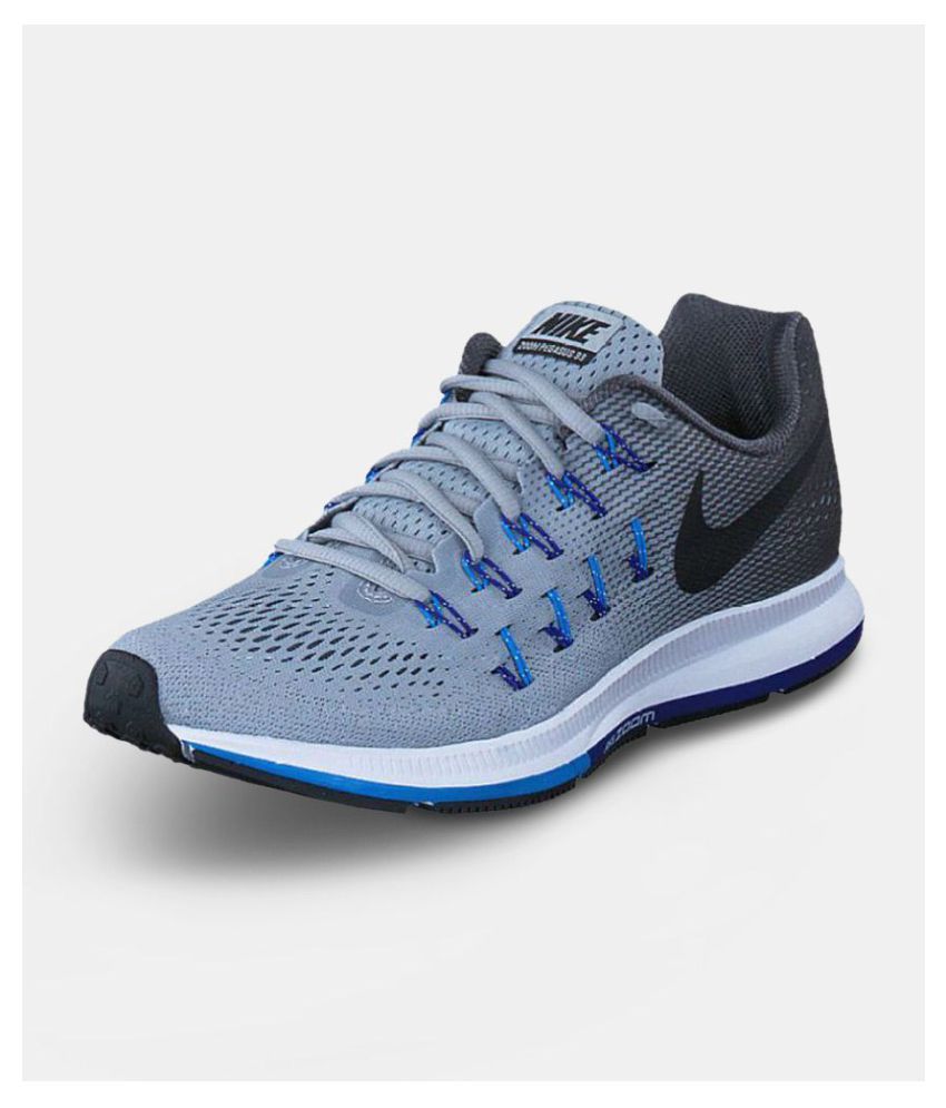 nike grey running trainers