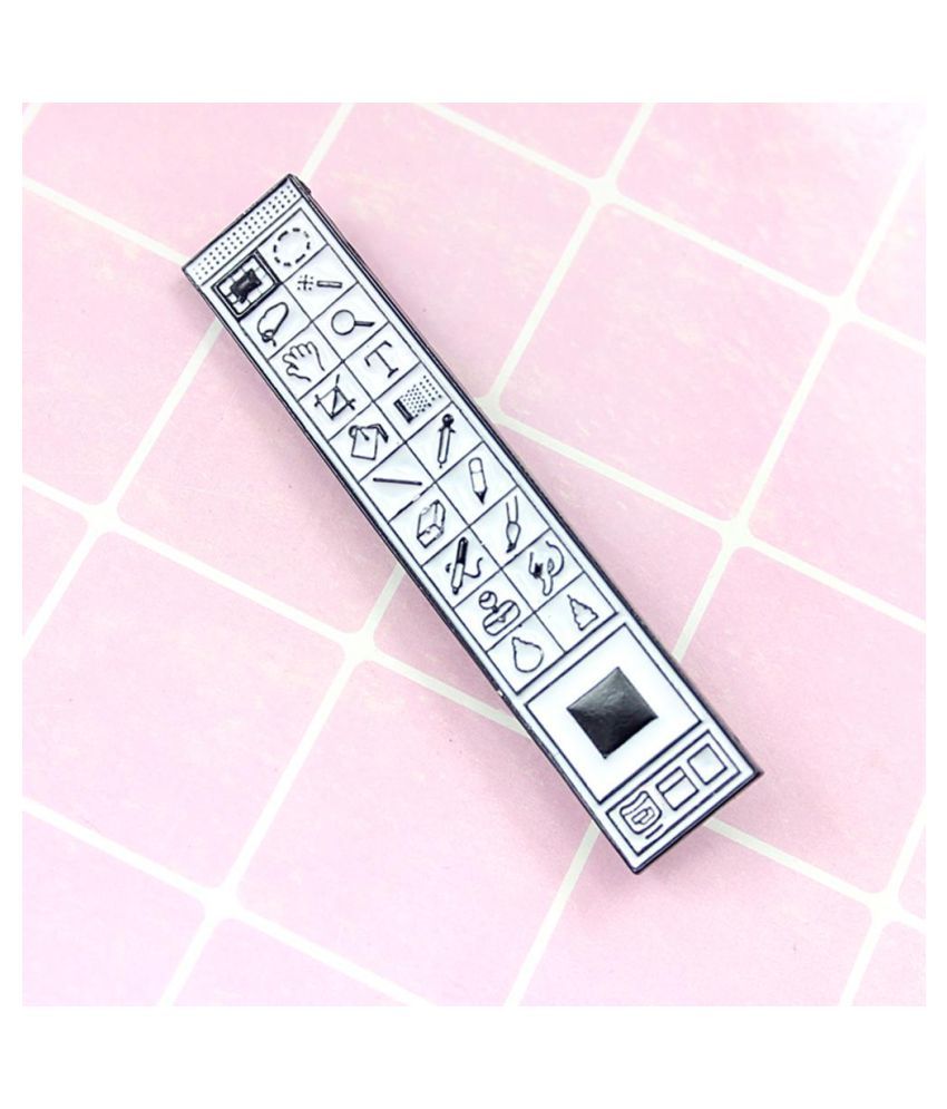 Creative Photoshop Toolbar Collar Lapel Pins Women Men Brooches Jewelry ❤B3