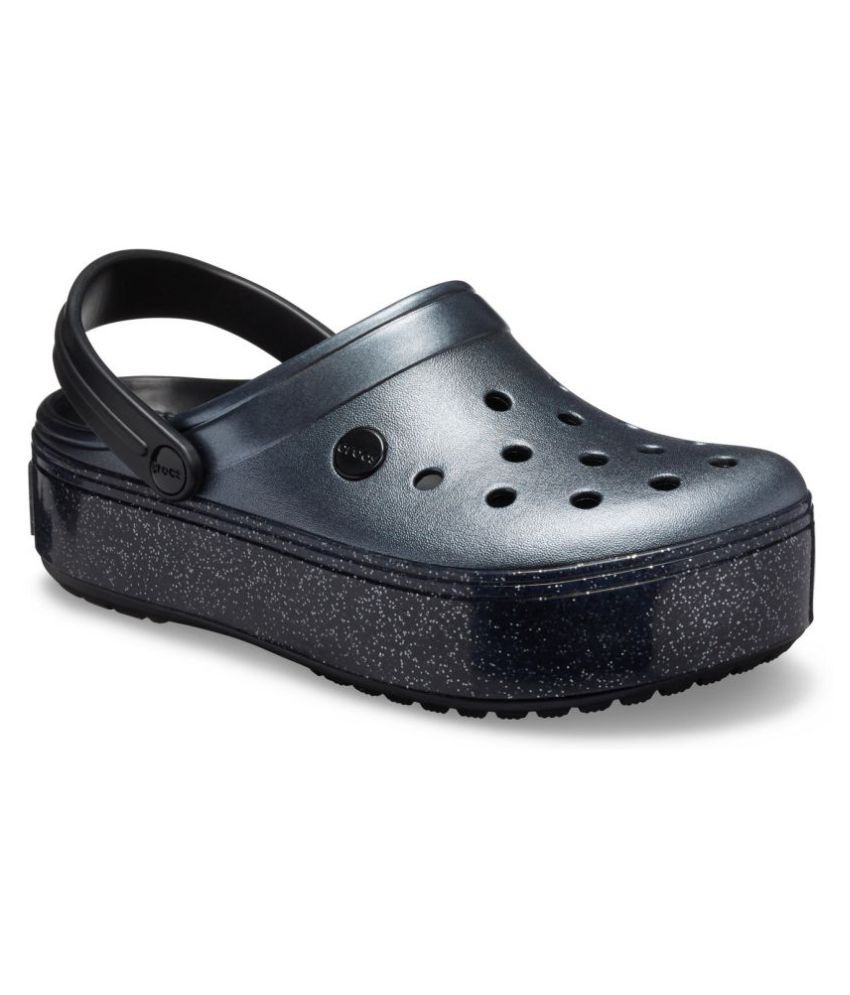 Crocs Relaxed Fit Black Croslite  Floater Sandals  Buy 