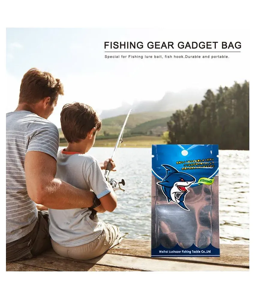 100Pcs Small Fish Hook Bags Fishing Accessories Bag Fishing Bag For Fishing  Shop