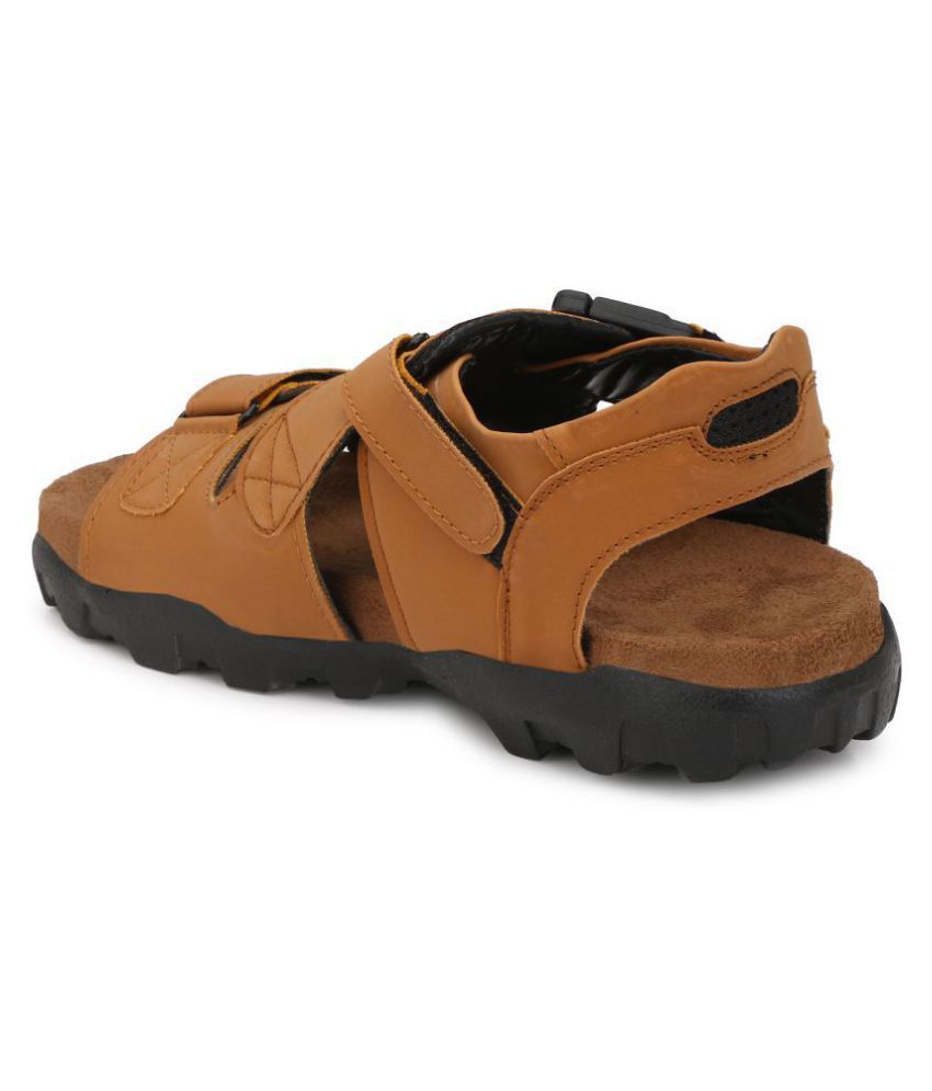 Admire shoes Tan Synthetic Leather Sandals - Buy Admire shoes Tan ...