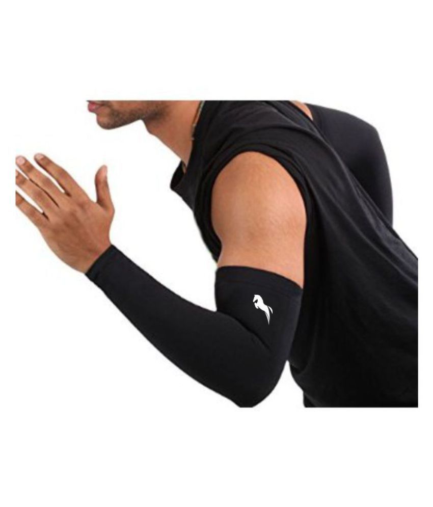     			Just Rider Black Outdoor Arm Sleeves