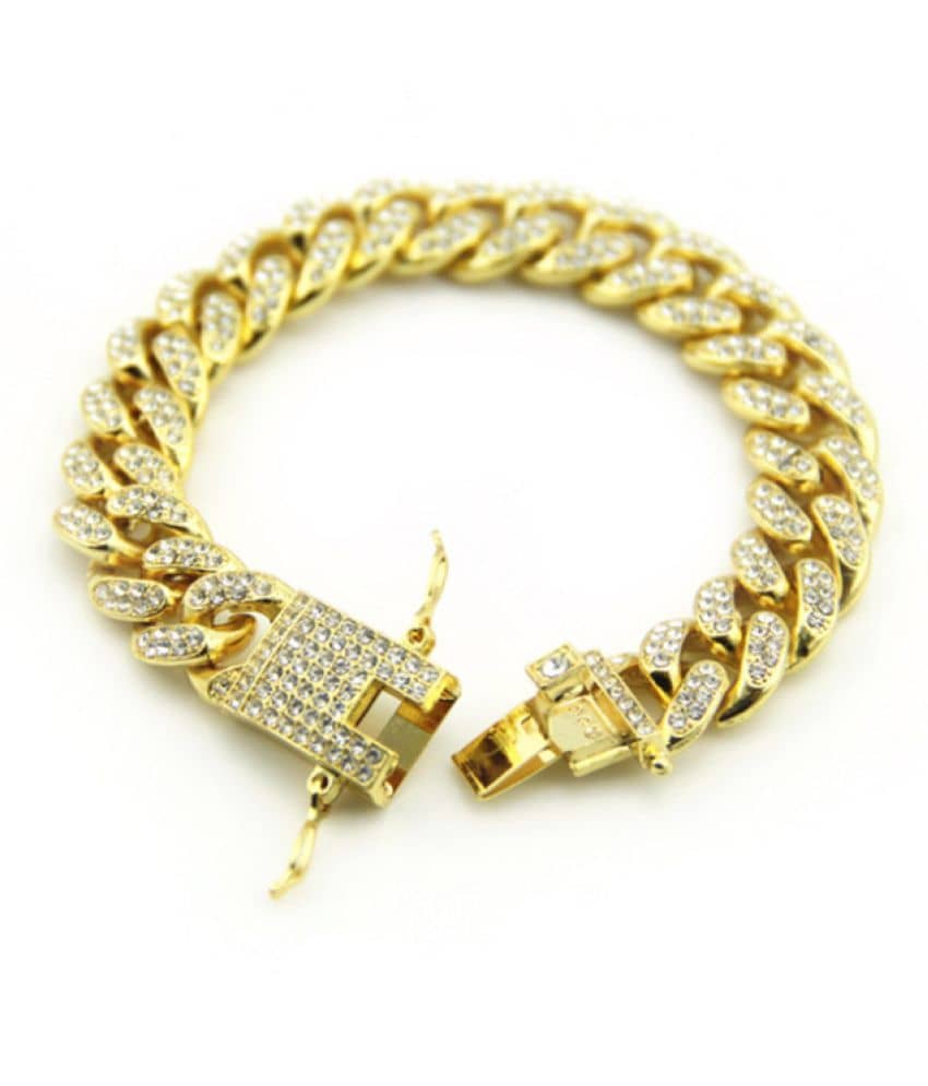 PAY 1PC Gold Color Men's Fashion Jewellery Hip Hop