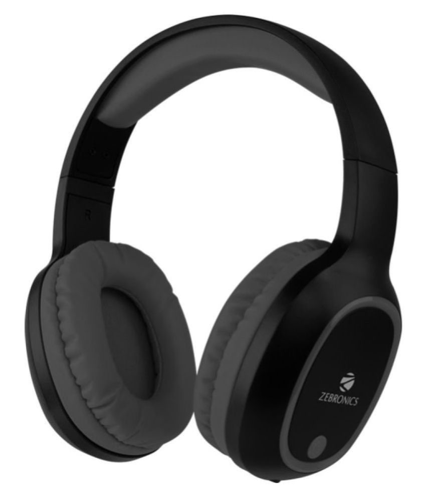 Zebronics ZebThunder Over Ear Wireless With Mic Headphones/Earphones