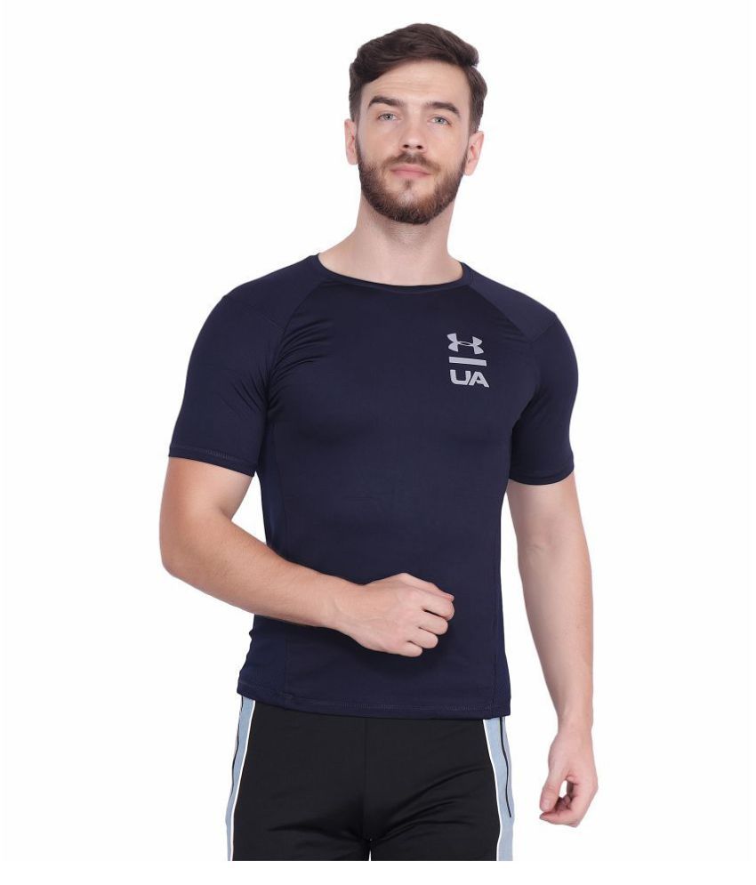 navy blue lycra shirt