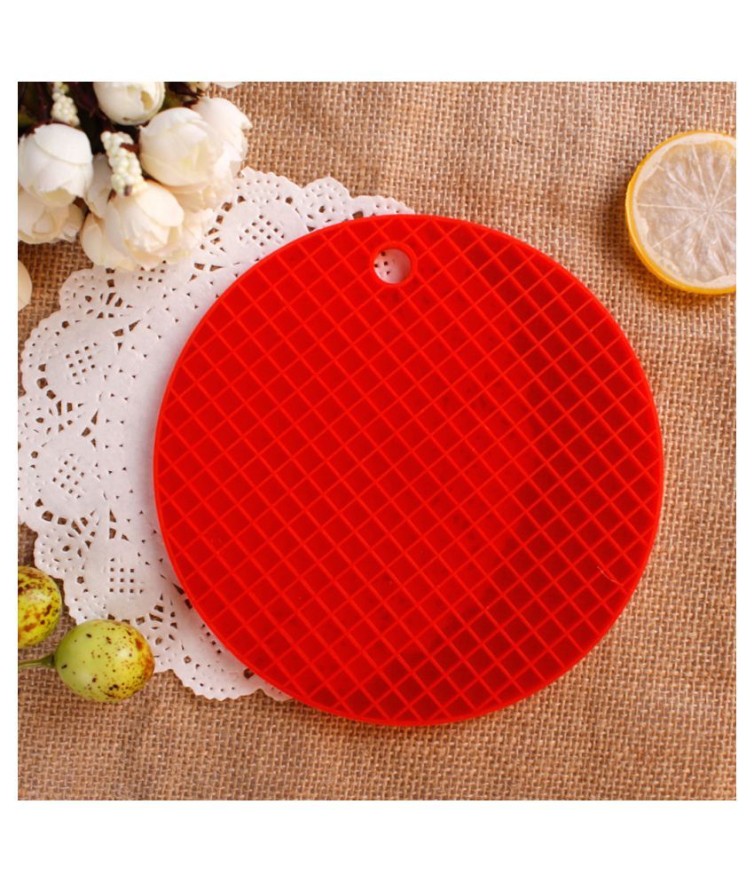 Silicone Heat Insulation Placemat Plate Coaster Round Pad Cup Table Bowl Mat Silicone Heat Insulation Placemat Plate Coaster Round Pad Cup Table Bowl Mat