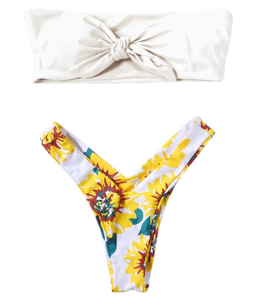 swimsuit sunflower