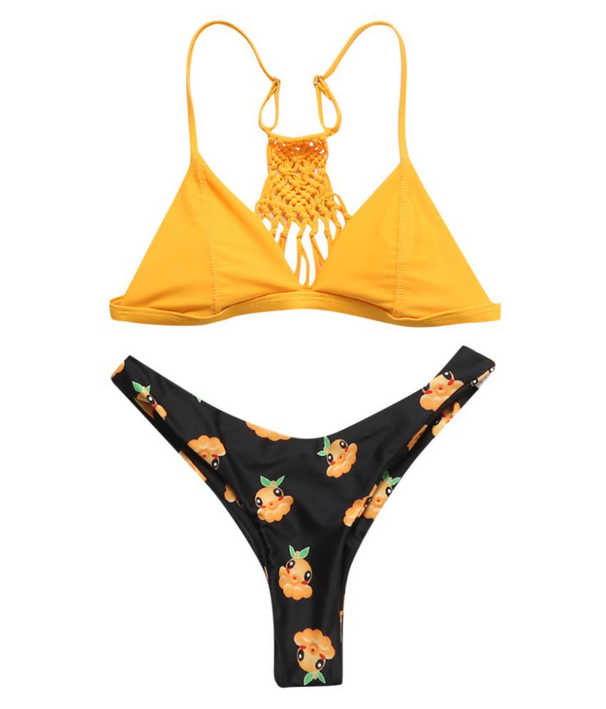 swimsuit sunflower
