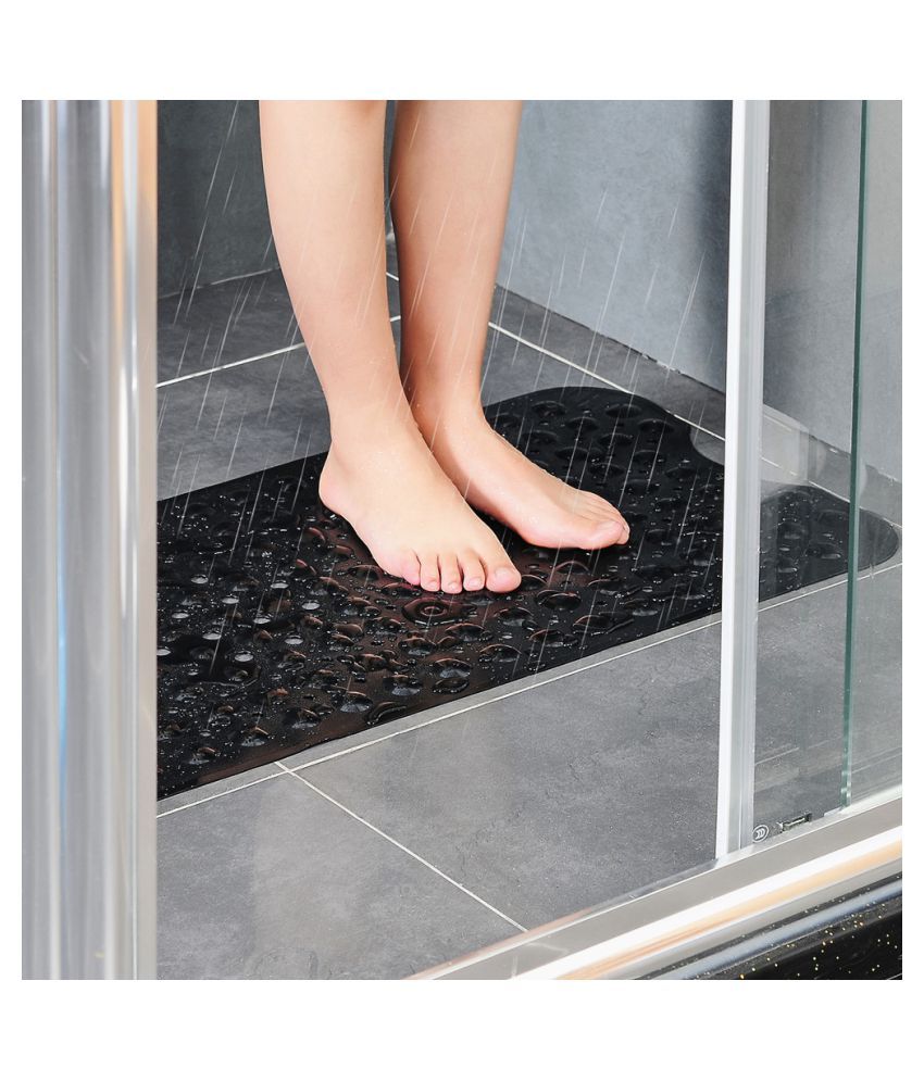 Cocoshope Bath Mats Pvc Bath Mat Non Slip Bathroom Bathtub Shower