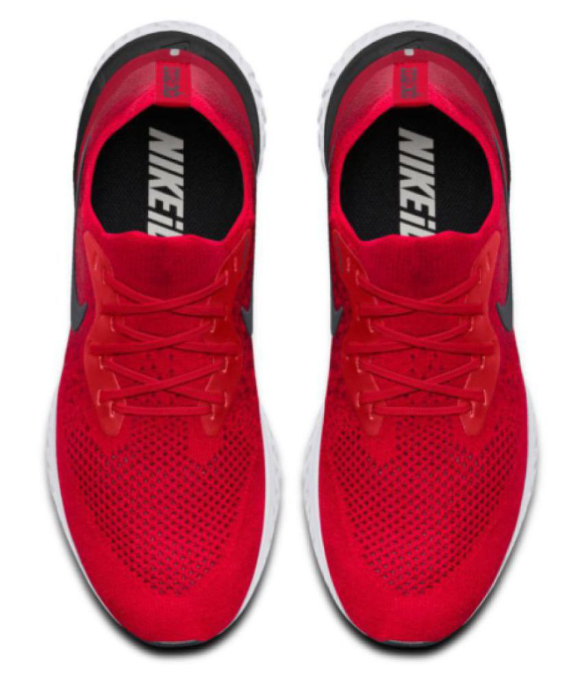Nike epic react flyknit Red Running 