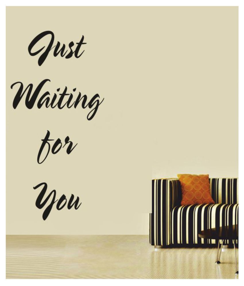 Ritzy Waiting for You Wall Quotes Decal Motivational Quotes Sticker 30 x 60 cms Ritzy Waiting for You Wall Quotes Decal Motivational Quotes Sticker 30 x 60 cms