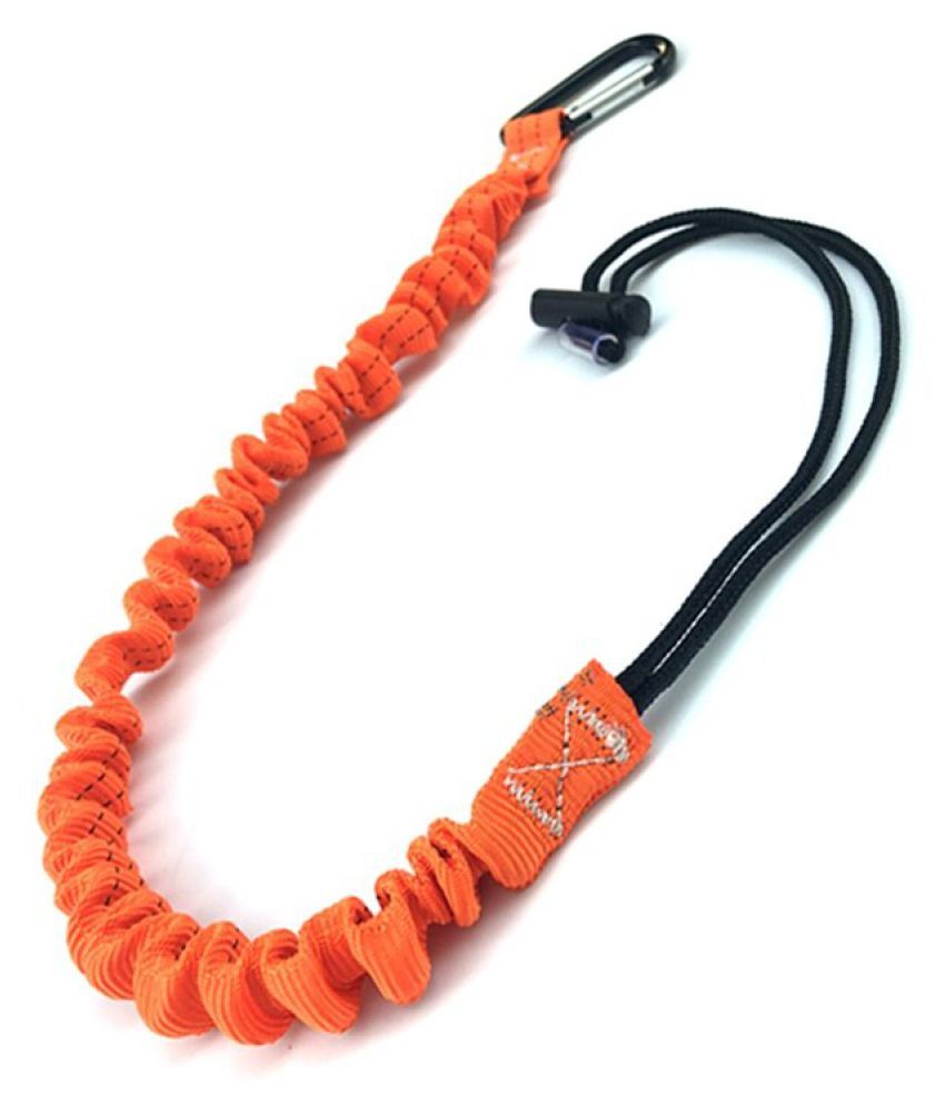 Carabiner Lanyard Retractable Safety Rope Telescopic Elastic Climbing Rope Tool