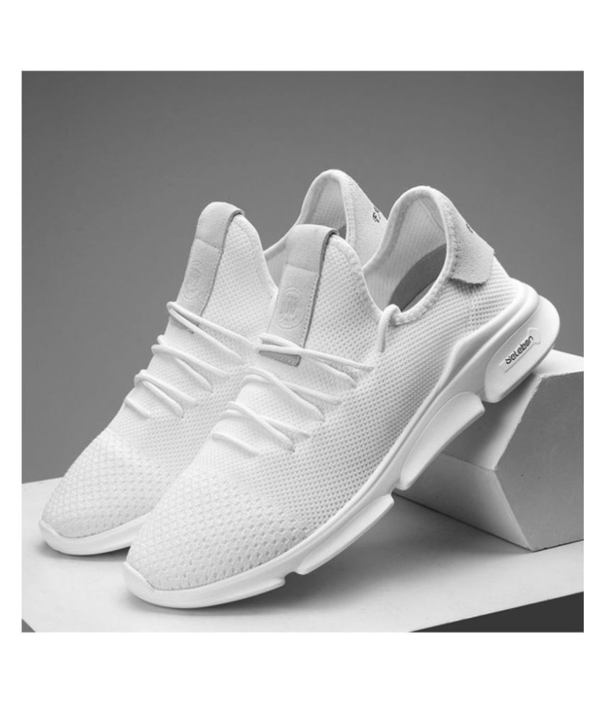 buy white sports shoes online