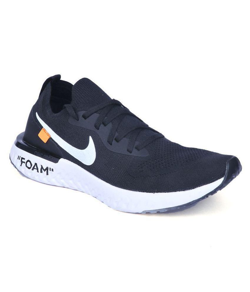 Nike UA Foam Running Shoes Black: Buy 