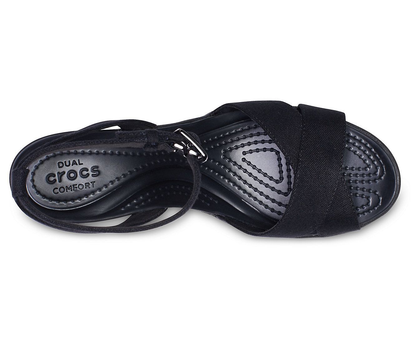 Crocs Black Wedges Heels Price in India- Buy Crocs Black Wedges Heels Online at Snapdeal