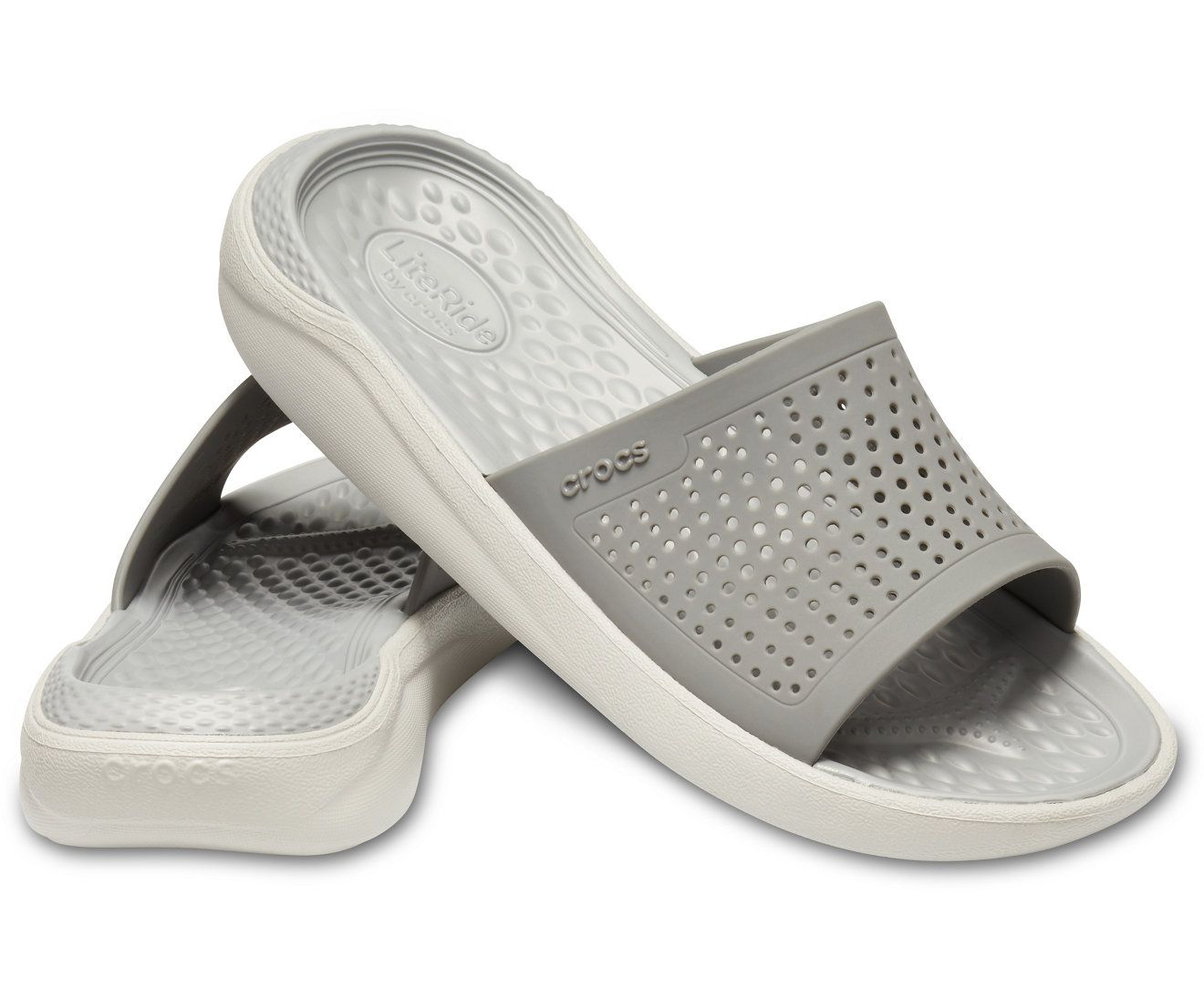  Crocs  LiteRide Kids Grey Slide  Price in India Buy Crocs  