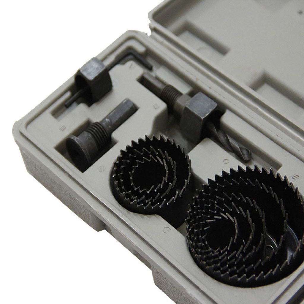11pcs Hole Saw Drill Bit Kit Holesaw 