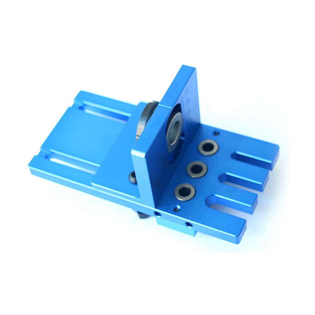 Aluminium Alloy Dowelling Jig Set Wood Dowel Drilling Position Cam Kit