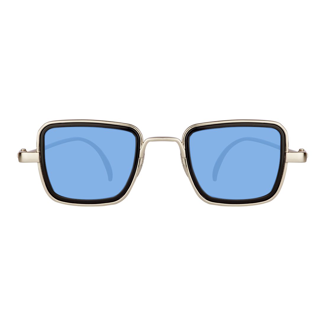 Zyaden Ocean Blue Rectangle Sunglasses Sun242 Buy Zyaden Ocean Blue Rectangle