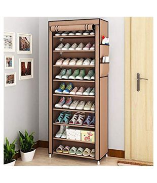 Sachha Shoe Rack Portable Collapsible Fabric 9 Grid Folding Foldable Shoe Rack Storage Multi Buy Sachha Shoe Rack Portable Collapsible Fabric 9 Grid Folding Foldable Shoe