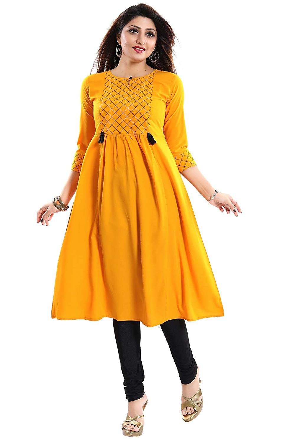 Knee length anarkali kurti Clearance