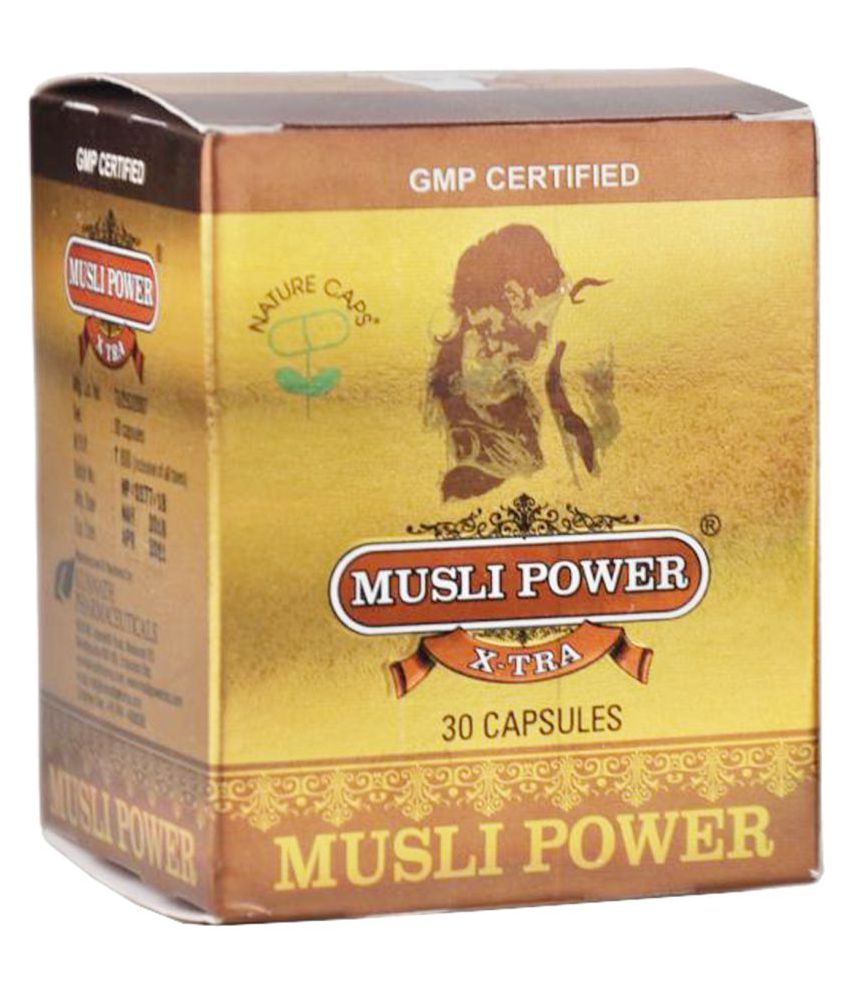 Musli Power Xtra Capsules Pack Of 30 Capsules Buy Musli Power Xtra