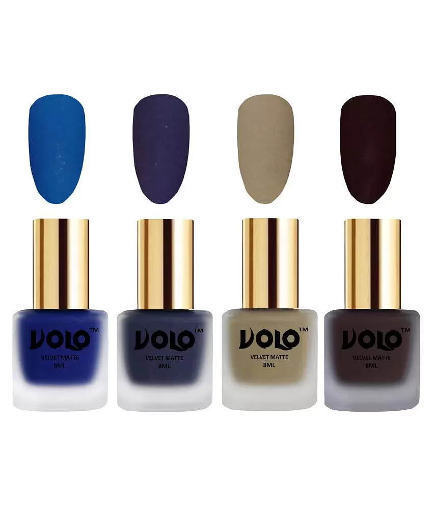 Buy Volo Gloss Shine Bright Plum Nail Polish Glitter High Shine Golden Nail  Paint Set of 2 Pcs Long Stay on Nails 19.8 ml Online at Low Prices in India  - Amazon.in