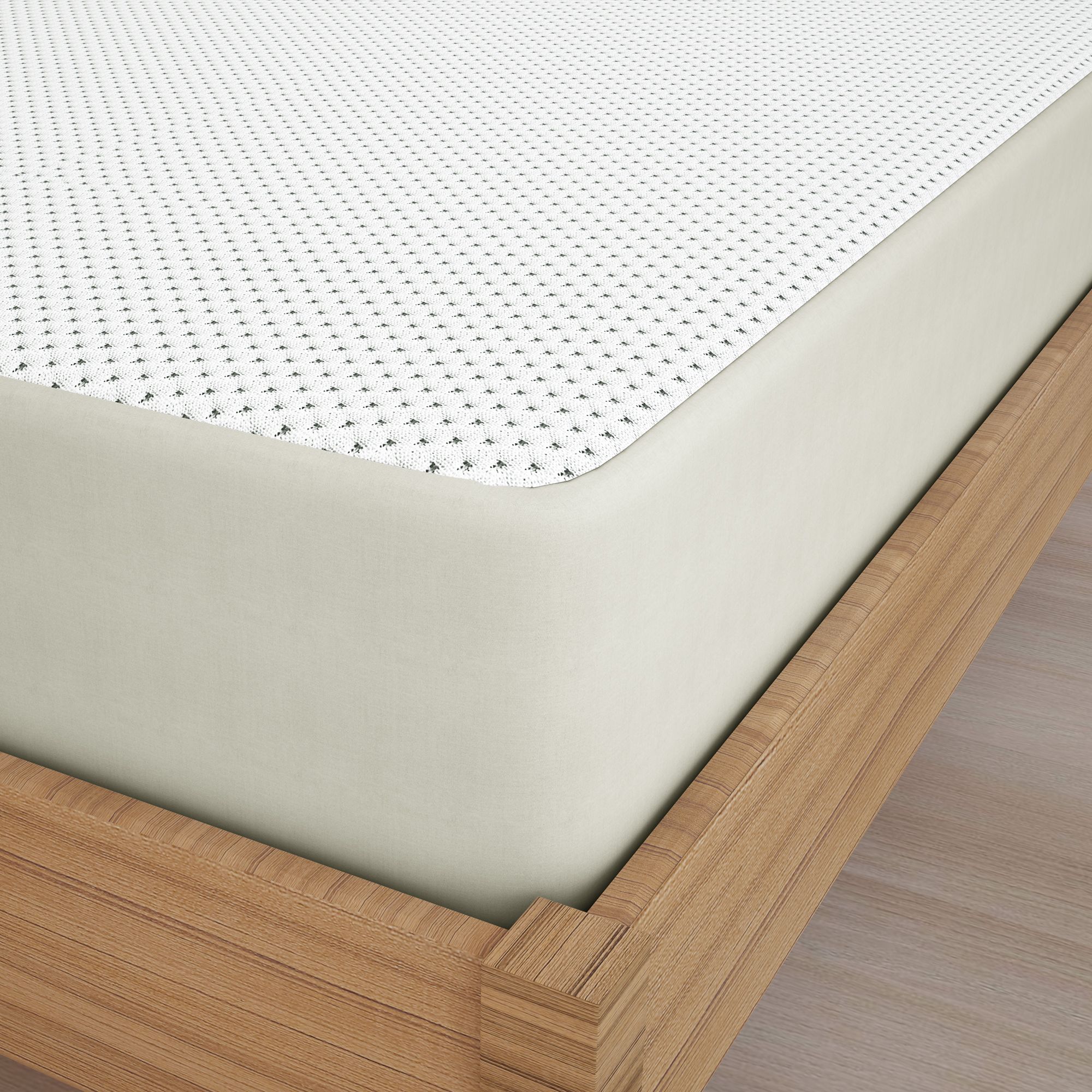 StoryHome Grey Cotton Mattress Protector Buy StoryHome Grey Cotton