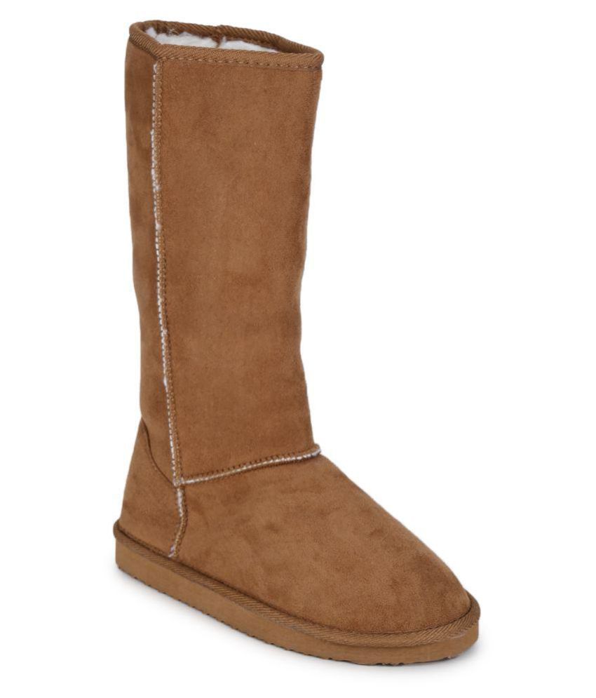 truffle collection beige boots