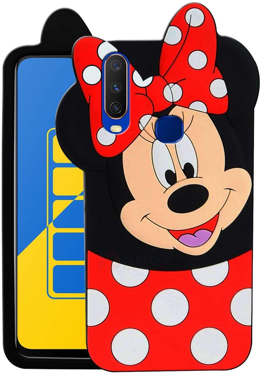 Vivo Y15 Plain Cases Kosher Traders Multi 3d Girlish Cute Mickey Mouse Back Cover Plain Back Covers Online At Low Prices Snapdeal India