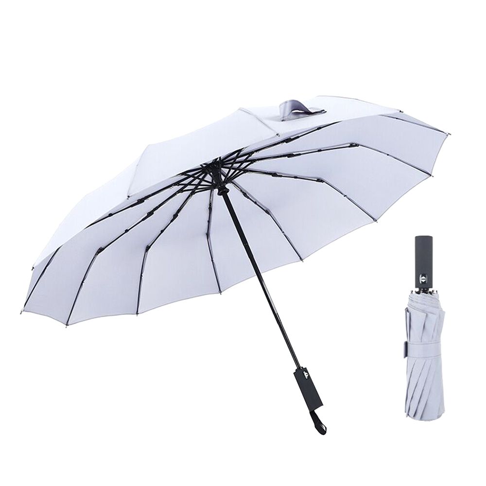 COCOSHOPE Men's-Umbrella 12 Ribs Windproof Travel Umbrella with ...