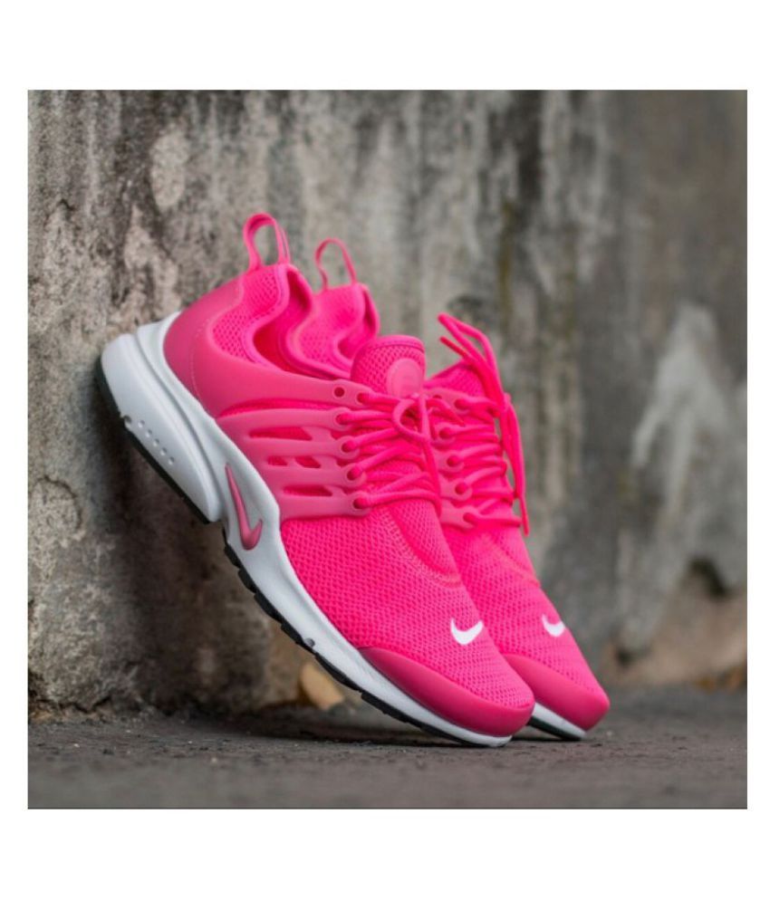 pink nike shoes