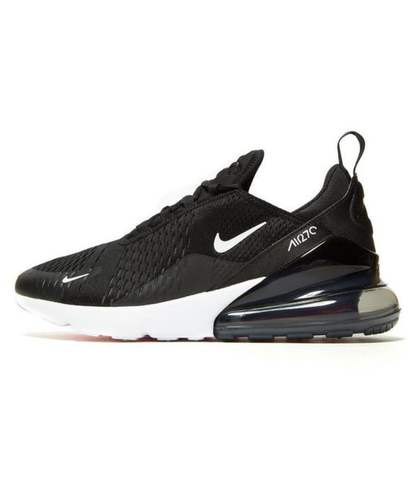 Nike Air 270 Black Running Shoes Buy Nike Air 270 Black