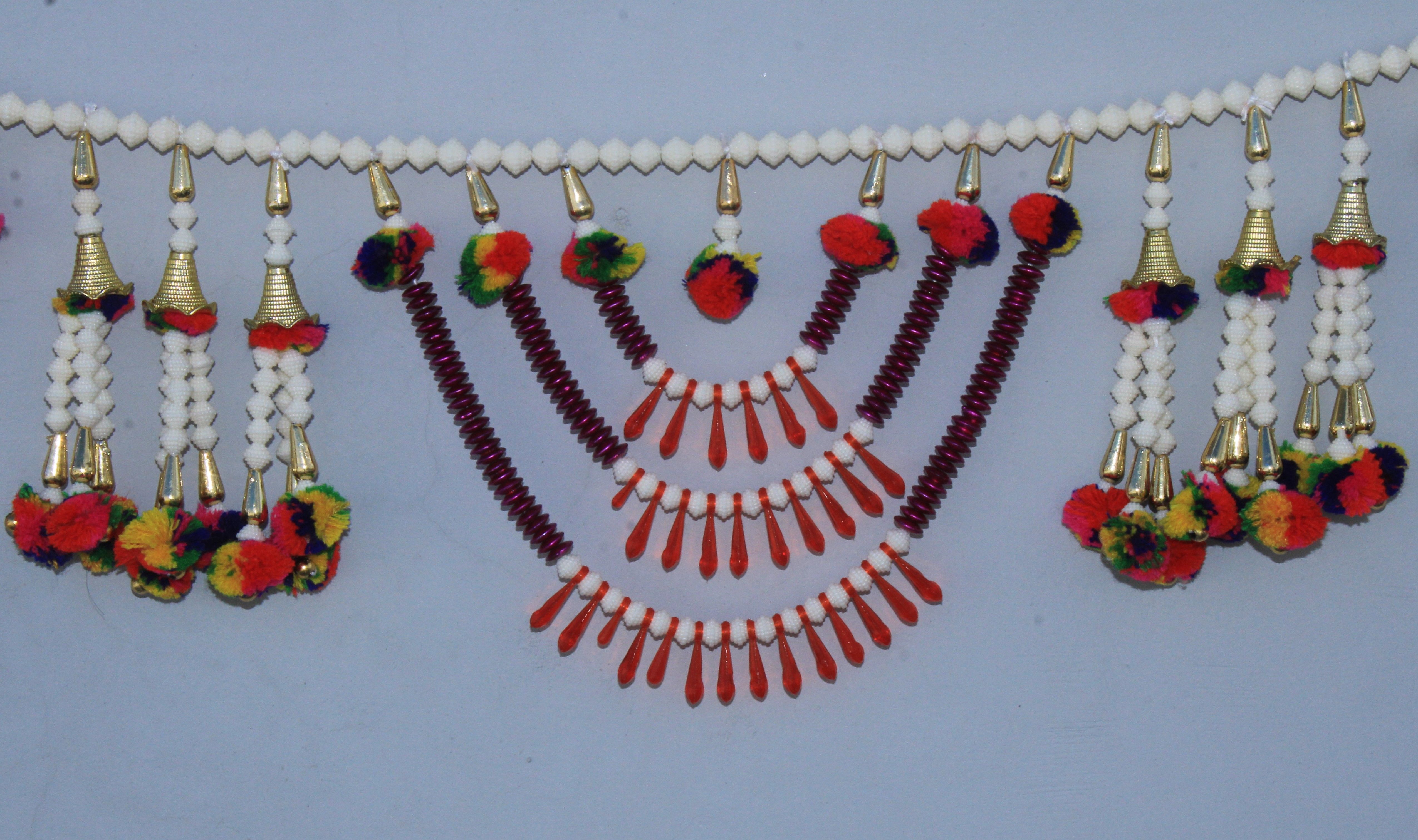 Airnet Jaipuri Designer Door Toran For Diwali Door Hanging Multi Pack Of 1
