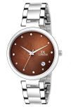 IIK COLLECTION Stainless Steel Round Womens Watch