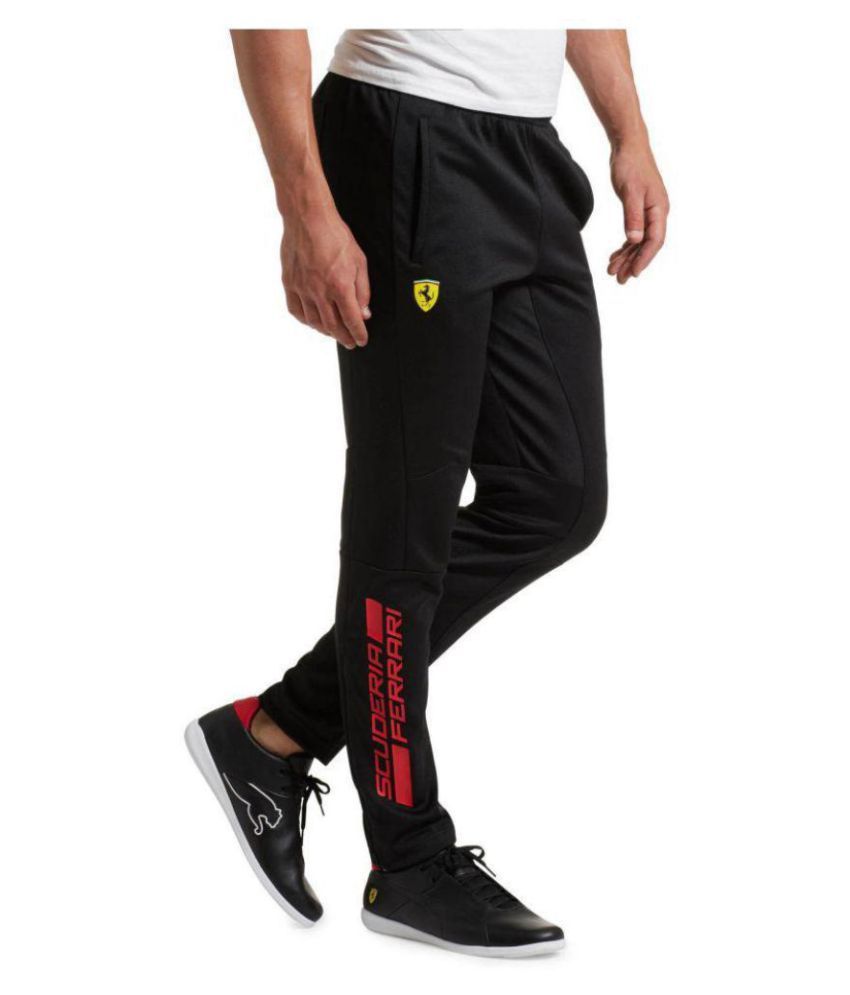 puma polyester track pants