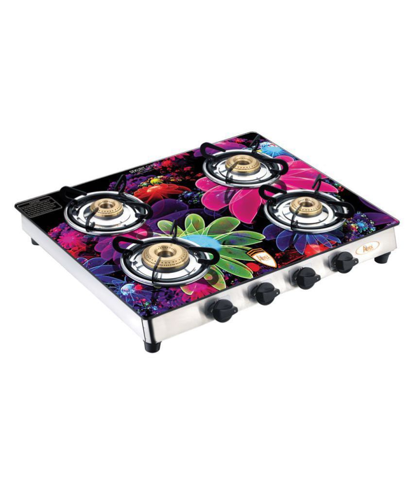 Apex Designer (R3) 4 Burner Manual Gas Stove Price in India Buy Apex