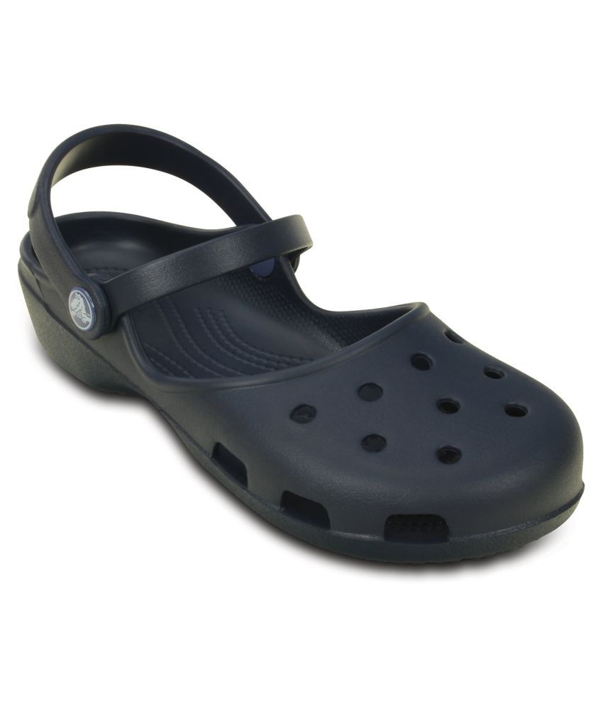 crocs men blue clogs