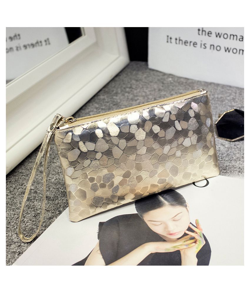 Women Evening Party Clutch Bag Makeup Sequins Sparkling
