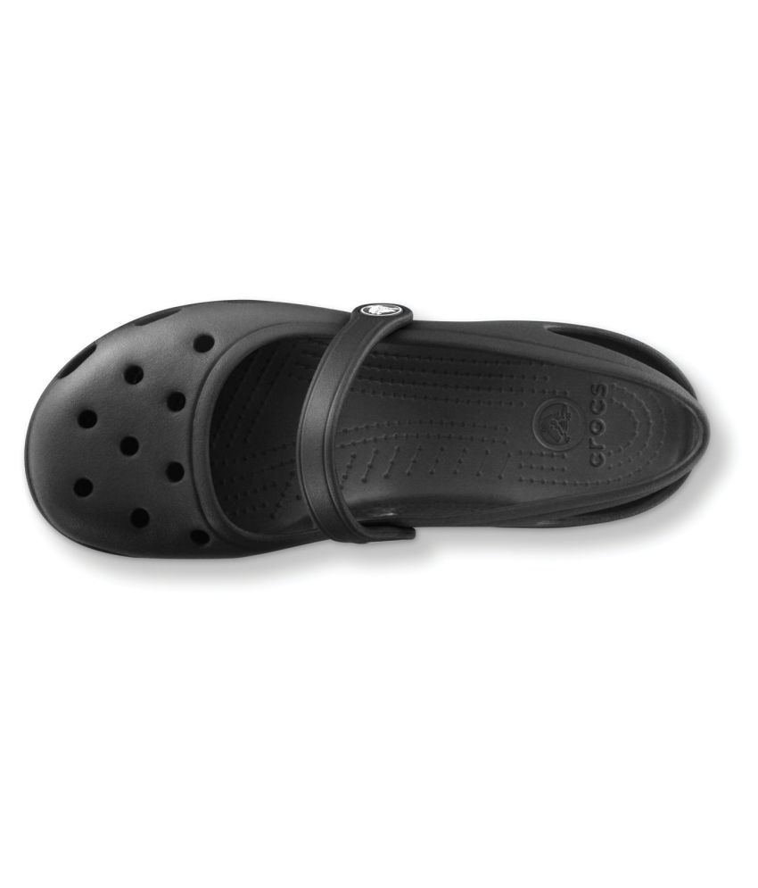 Crocs Shayna Girls Black Mary Jane Price in India- Buy Crocs Shayna Girls Black Mary Jane Online 