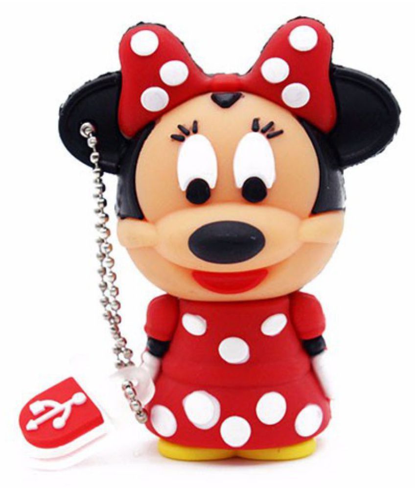     			Pankreeti Minnie Mouse 32GB USB 2.0 Fancy Pendrive Pack of 1