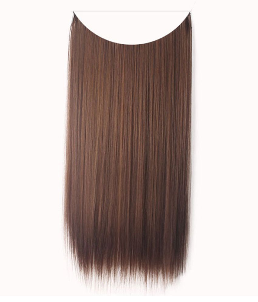 Fashion Thick Clip In Hair Extensions Straight Curls Full Head