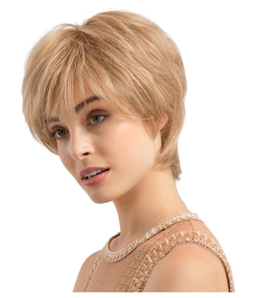 Short Straight Hair Hairstyle Human Hair Wigs For Beautiful And