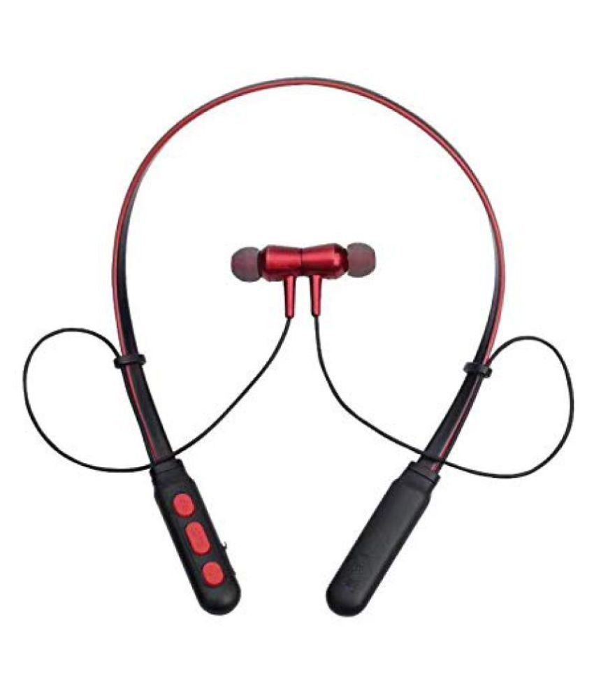 Hitage NBT-6858 AND EARPHONE COMBO MAGNETIC 46 HOURS BATTERY BACKUP [ FEEL THE KICK ] Compatible 