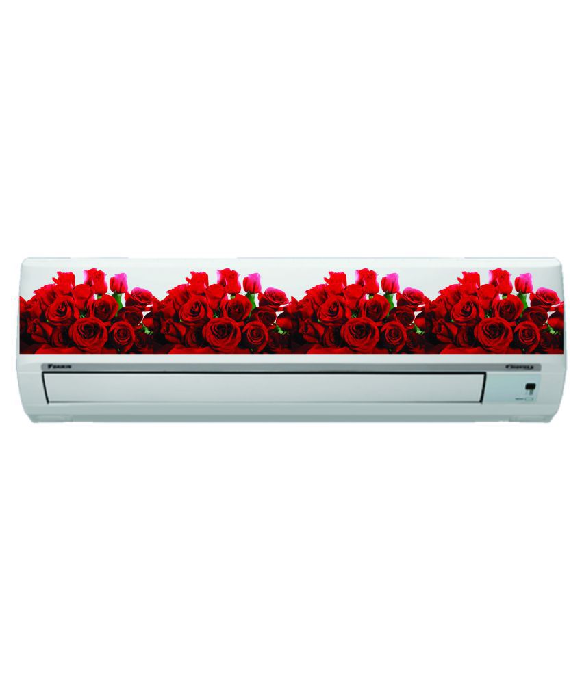    			Decor Villa Red rose design Floral Sticker ( 17 x 90 cms )