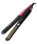 Kemei KM-328 Hair Straightener ( PINK AND BLACK )